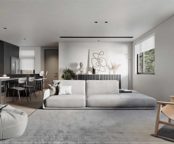 Modern A Living Room-ID:545291907