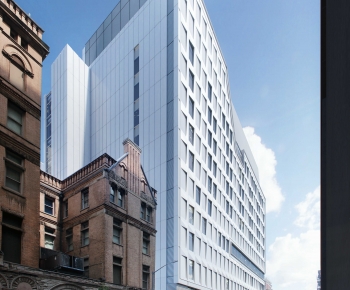 Modern Appearance Of Commercial Building-ID:213377003