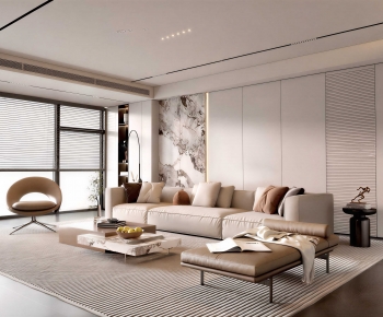 Modern A Living Room-ID:334574941