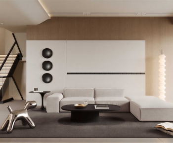 Modern A Living Room-ID:218895915