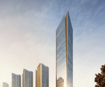 Modern Appearance Of Commercial Building-ID:290234098