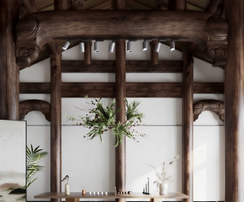 New Chinese Style Tea House-ID:160638091