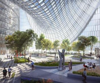 Modern Shopping Mall-ID:542329072