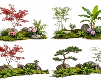 New Chinese Style Plant Landscaping-ID:117109065