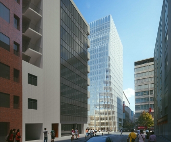 Modern Appearance Of Commercial Building-ID:651367909
