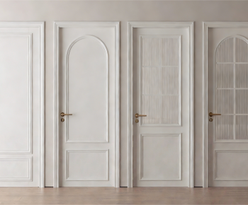 French Style Single Door-ID:318571098