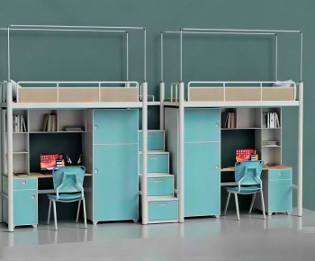 Modern Bunk Bed-ID:283629899