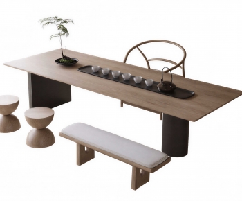 New Chinese Style Tea Tables And Chairs-ID:281755927