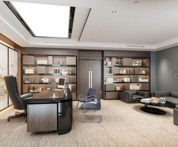 Modern Manager's Office-ID:107998898