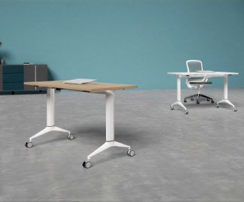 Modern Office Desk And Chair-ID:631513125