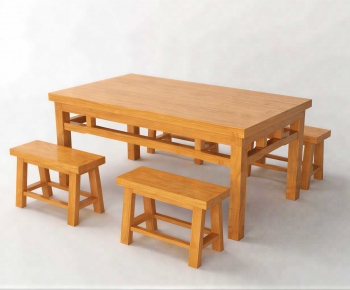 Modern Dining Table And Chairs-ID:568672906