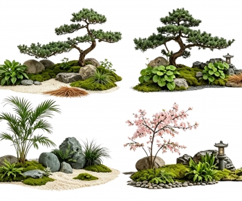 New Chinese Style Plant Landscaping-ID:552150964