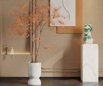 Modern Ground Green Plant Potted Plants-ID:222451932