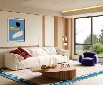 Modern A Living Room-ID:623050934