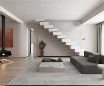 Modern A Living Room-ID:701699027