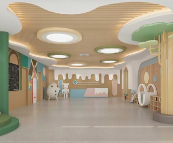 Modern Kindergarten Hall-ID:679512024
