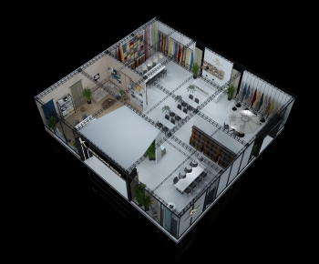 Modern Exhibition Hall-ID:102209092