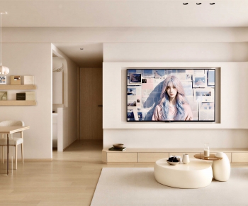 Modern A Living Room-ID:643405917
