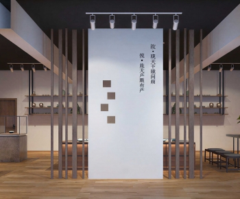 New Chinese Style Exhibition Hall-ID:375205995