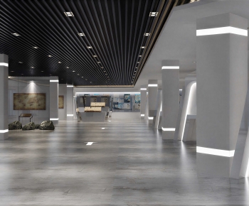 Modern Exhibition Hall-ID:912985095