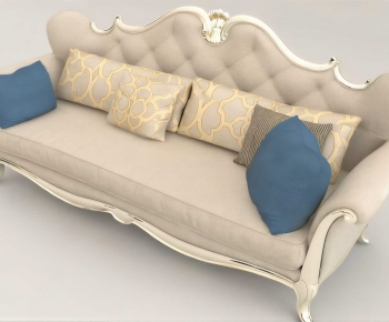 Simple European Style Three-seat Sofa-ID:801975979