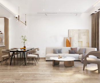 Modern A Living Room-ID:642875914