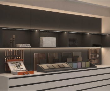 Modern Exhibition Hall-ID:406620981