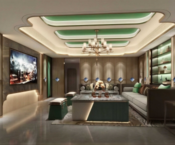 Modern A Living Room-ID:114171038