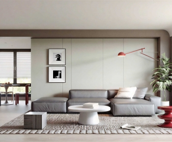 Modern A Living Room-ID:913887985