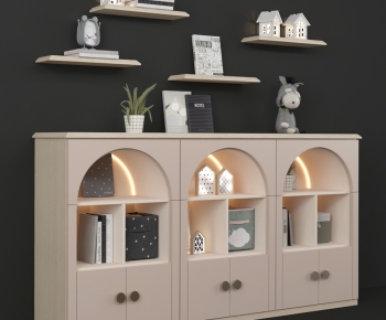 Modern Decorative Cabinet-ID:440426115