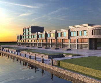 Modern Appearance Of Commercial Building-ID:367147925