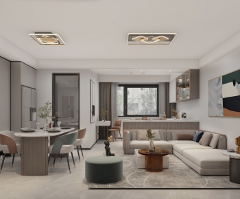 Modern A Living Room-ID:111429938