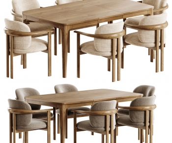 Modern Dining Table And Chairs-ID:852201949