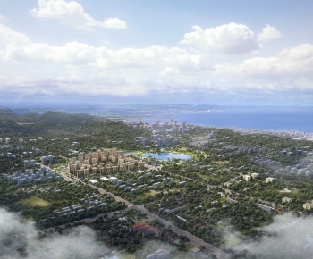 Modern Architectural Bird's-eye View Planning-ID:139039048