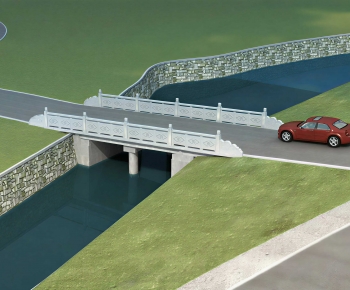 New Chinese Style Bridge-ID:778614049
