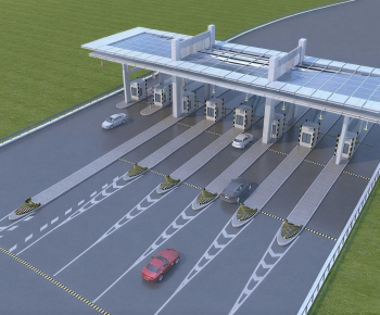 Modern Building Component-ID:843823916