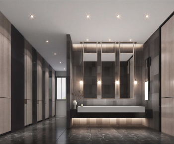 Modern Public Toilet-ID:652257928