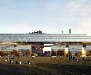 Modern Architecture Of Artistic Style-ID:815920112