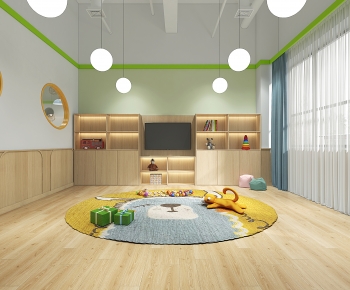 Modern Kindergarten Classrooms-ID:749855043