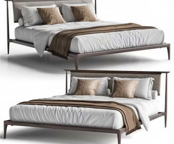 New Chinese Style Double Bed-ID:207734112