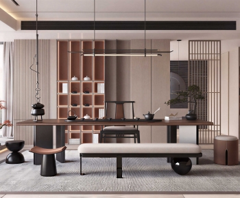New Chinese Style Tea House-ID:980470245