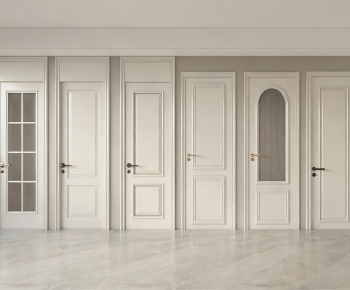 French Style Single Door-ID:869642028