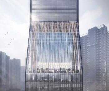 Modern Appearance Of Commercial Building-ID:286112076