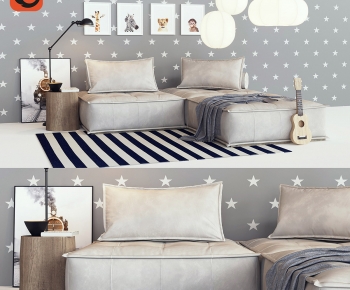 Modern Corner Sofa-ID:106959392