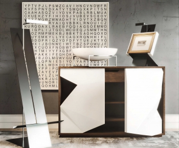 Modern Side Cabinet-ID:689821006