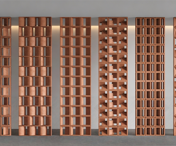 Modern Cement Brick Screen Partition-ID:454916003
