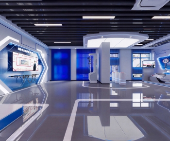 Modern Exhibition Hall-ID:986160994