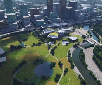 Modern Architectural Bird's-eye View Planning-ID:177876008