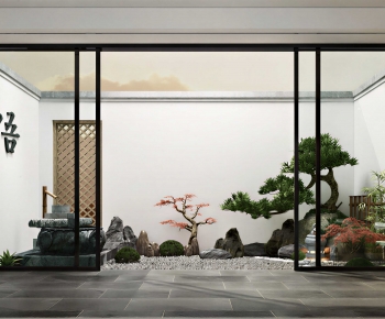 New Chinese Style Plant Landscaping-ID:953984024