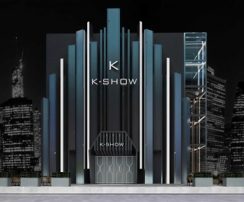 Modern Facade Element-ID:309829754